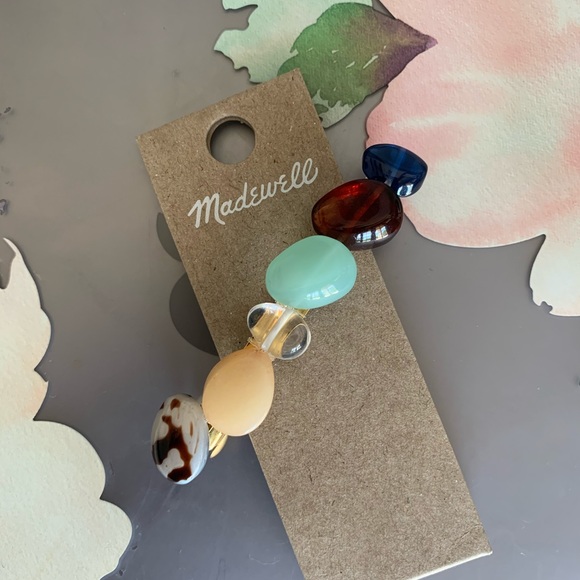 Madewell Multicolor Shapes Barrette - Picture 4 of 8